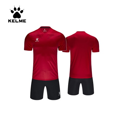 卡爾美足球服套裝定制男短袖球服成(chéng)人足球訓練服團購組隊服球衣