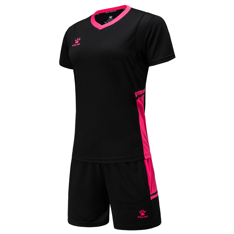 卡爾美籃球服套裝女款短袖運動服跑步衣服KELME比賽可定制女球衣